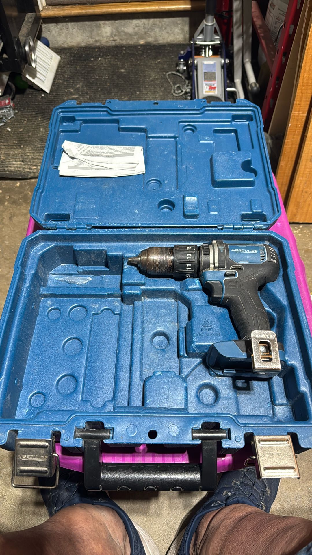 20 V Hercules Hammer Drill Driver
