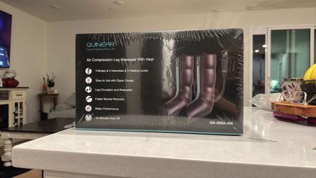 Quinear air compression leg massager