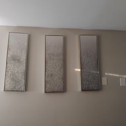 Grey And Silver Photo Canvases