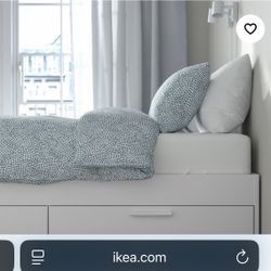 IKEA Hemmes Full Size Bed With Drawers