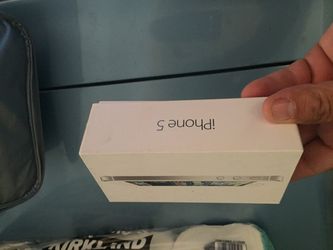 Box iphone 5 box only$8