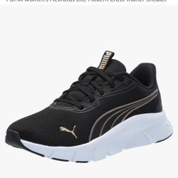 New Women’s Puma Black Focus Lite Sneakers Sz 10
