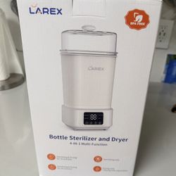 New Baby Bottle Steamer and Dryer, 4-in-1