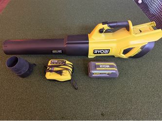 Leaf Blower Ryobi Whisper series 160 MPH 650CFM