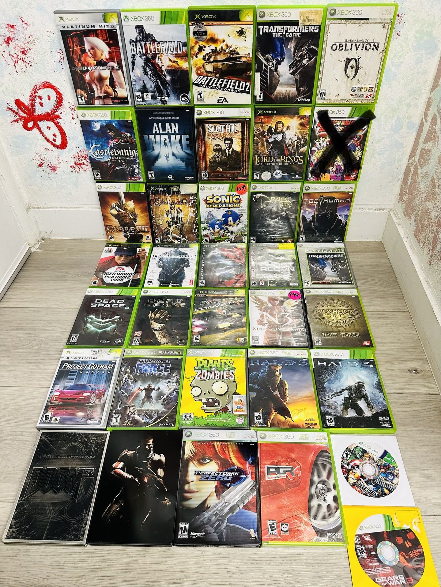 Microsoft Xbox 360 Games , These are collectible games send me offer