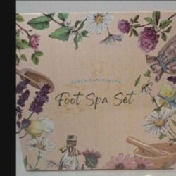 Green Canyon Foot Spa Set -Sealed Pkg