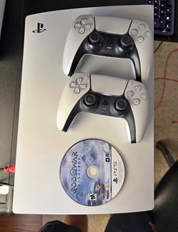 PS5 825GB disc edition, adult owned, works perfectly. Factory reset and ready to go. Cleaned underneath the plates, dust free.