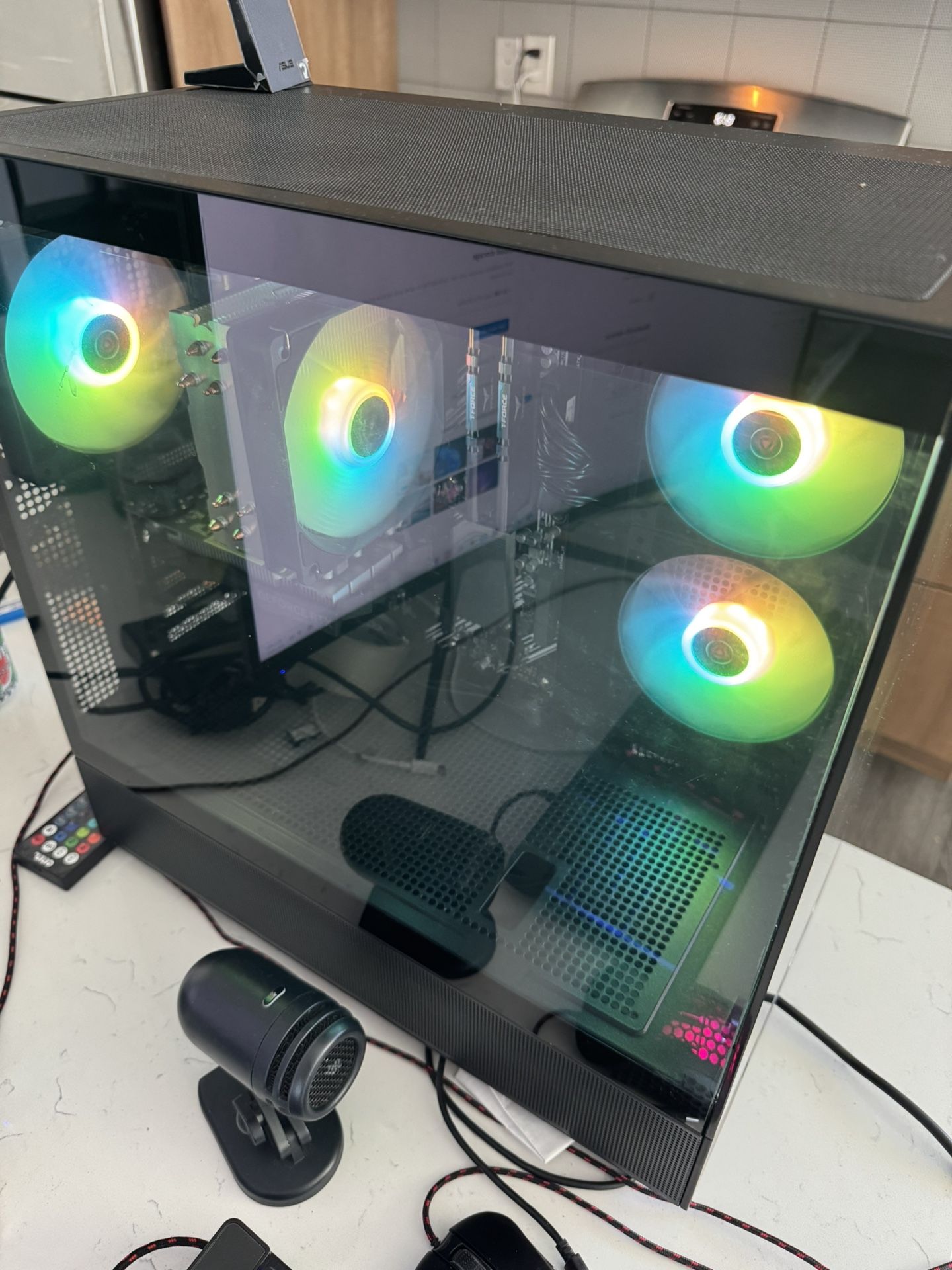 Skytech Azure Gaming PC Desktop, Ryzen 7