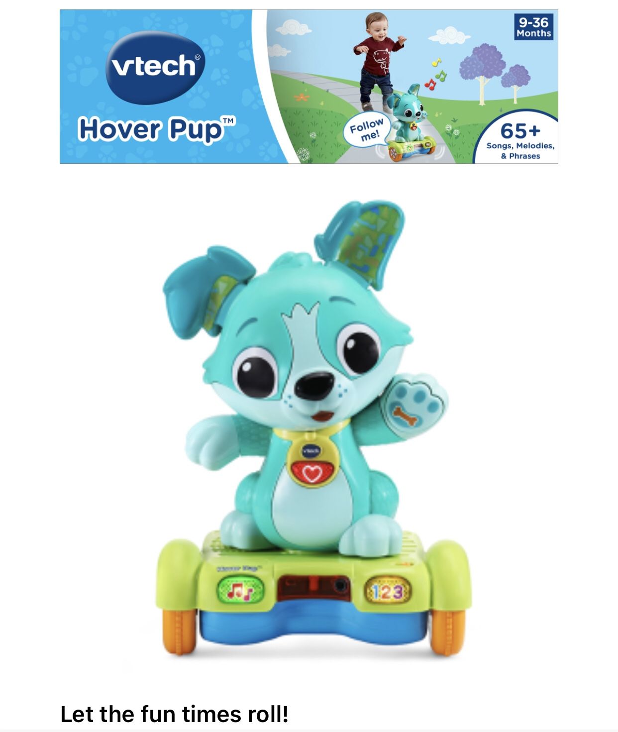VTech Hover Pup Dance and Follow Learning Toy With Motion Sensors