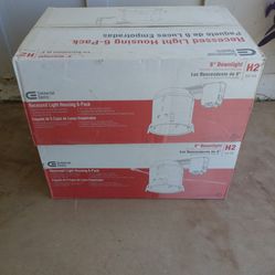 Commercial Electric 6 in. IC Rated Remodel Recessed Downlight Housing 2x (6-Pack)