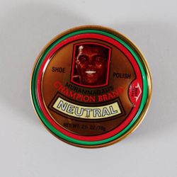 Muhammad Ali Champion Brand Shoe Polish Neutral 2 1/2 Oz 