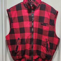 Ladies 2XL Red And Black Ozark Trail Sleeveless Vest