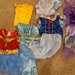  Dress Up Costumes Princess Superhero Set