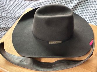 100% Beaver Chaz Mitchell Cowboy Hat 7 1/4 7 3/8 (read description) rands