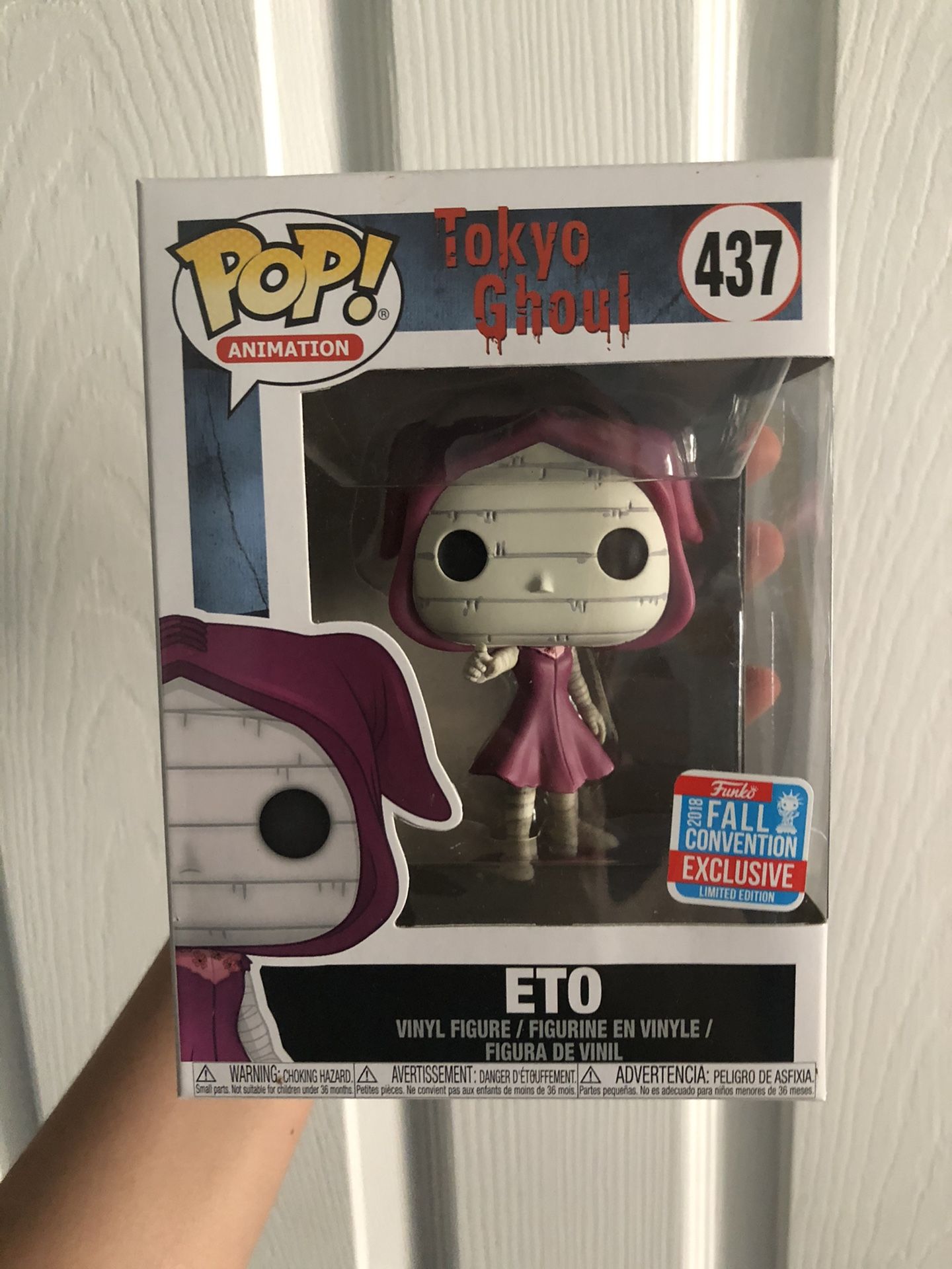 Tokyo Ghoul Eto Funko Pop Fall Convention NYCC Exclusive for
