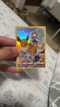 Pokemon Tcg Brilliant Stars Tg11/Tg30 Eevee Card