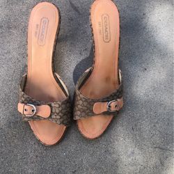 Coach  Ashleigh M Logo/Vaccine  Size 7 1/2