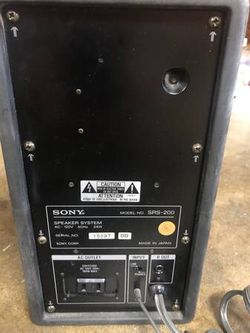 Sony SRS-200 Active Speaker System for Sale in Los Gatos, CA