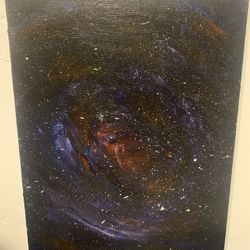 8x10 Cosmos Painting