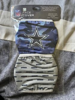Dallas Cowboys Face cover Set Of 2 