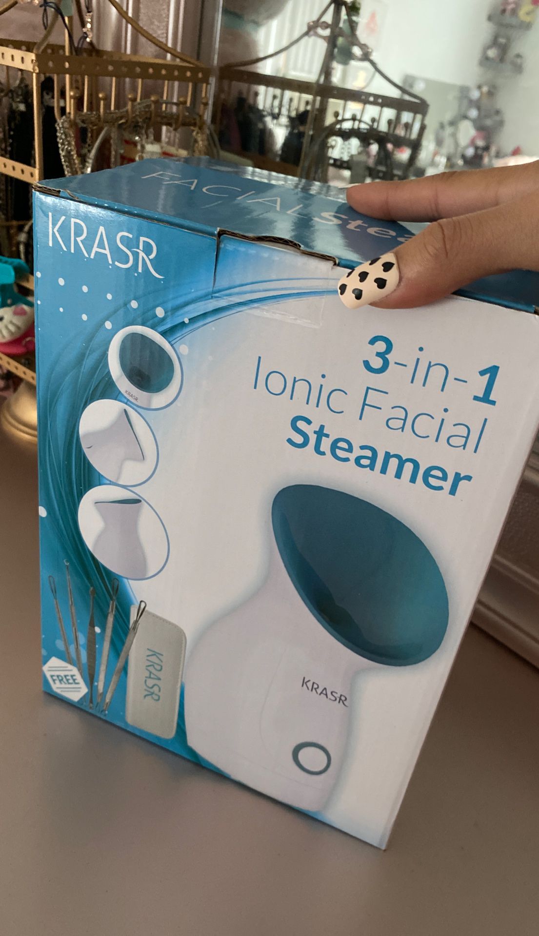 Krasr 3-in-1 Ionic Facial Steamer (NEW)