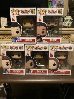 Shazam! Fury of the Gods Funko Set of 5 1(contact info removed)