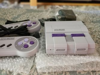 Authentic snes classic modded with 250 snes games