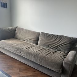 Long Grey Sofa