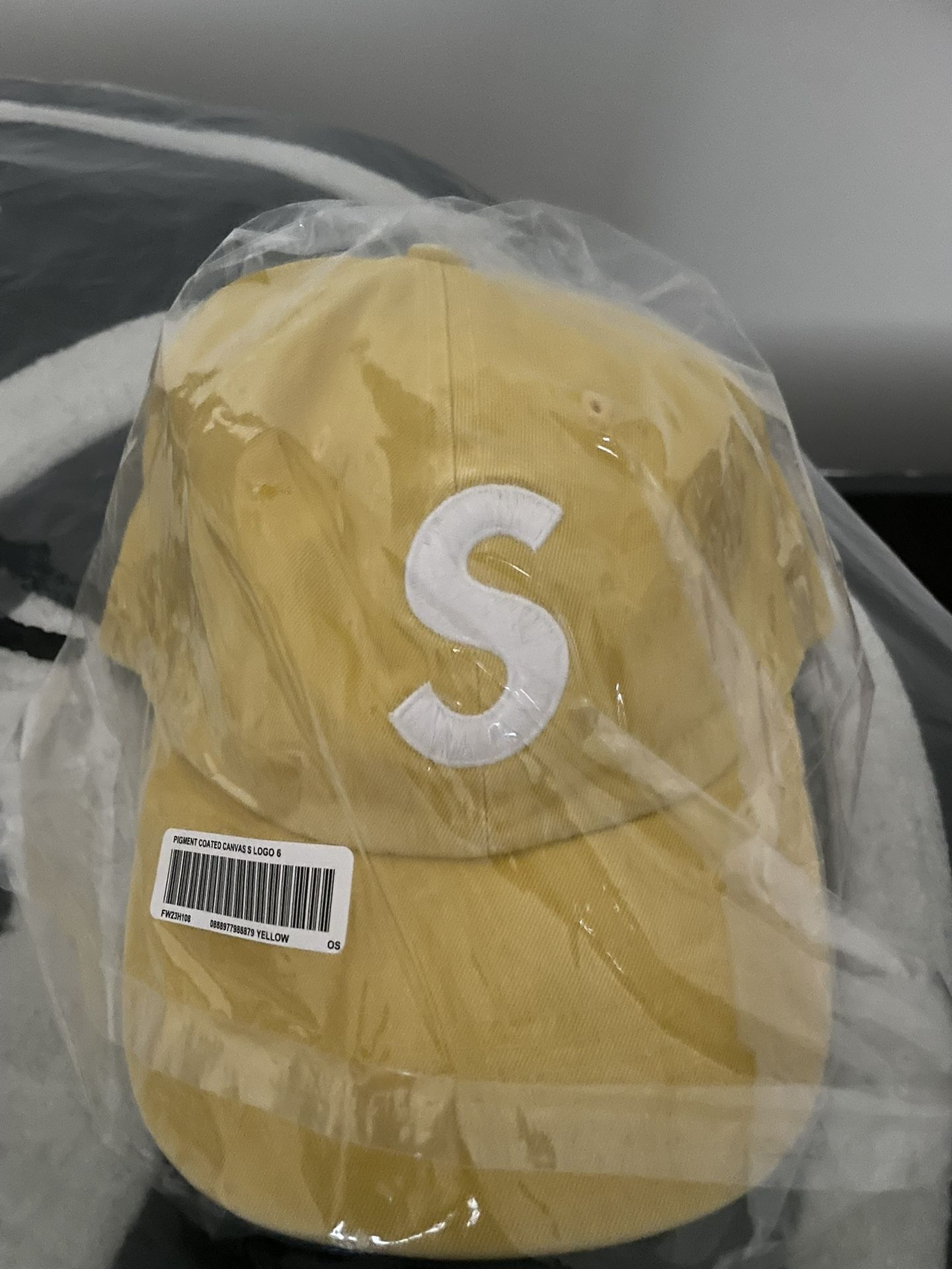 Supreme Pigment Print S Logo 6-panel Hat