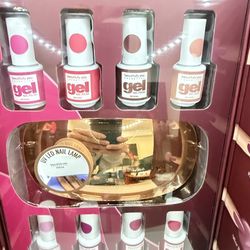 Gel Nail Polish Kit - 8 Colors with LED Lamp for Salon-Quality Manicures at Home