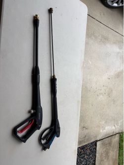 Pressure washer gun