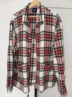 KITH FLANNEL PLAID CHECK BUTTON UP SHIRT L Ludlow Ginza