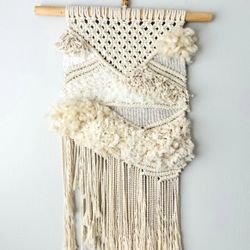 Large Handmade Macraweave/ Macrame Wall Art