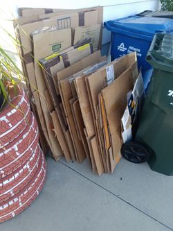 Cardboard boxes various sizes