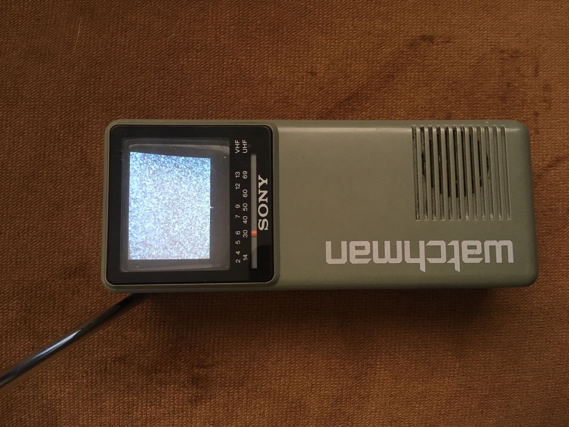 1987 Sony Watchman handheld TV
