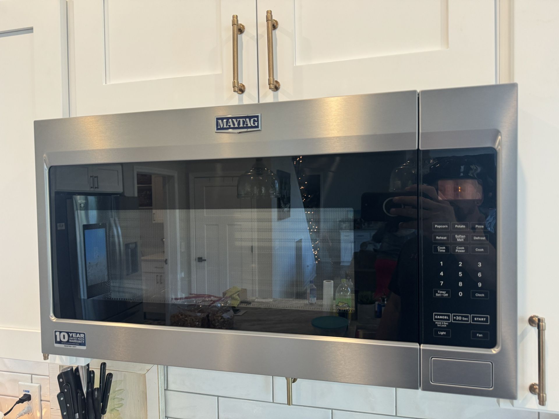 Maytag Wall/Top Mount Microwave.