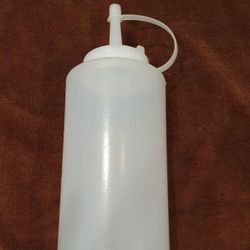 Clear Squeeze Bottle 10oz