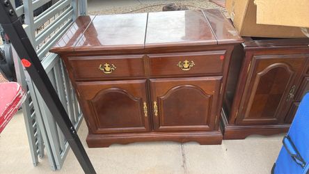 Cherry Wood buffet table
