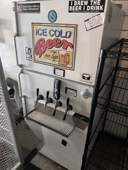 4 Tap Fridge Kegerator!