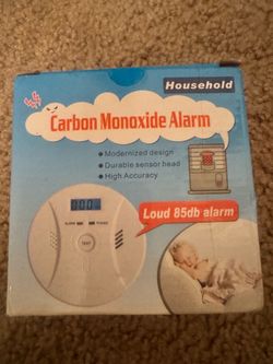 Household Carbon Monoxide Alarm Detector