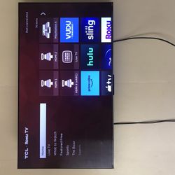 50 Inch TCL Roku Tv