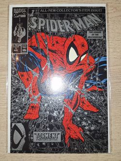 Spider-Man #1 Torment, 1990, Silver