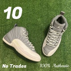 Size 10 Air Jordan 12 Retro “Stealth”💨
