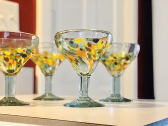 Margarita glass set of 4