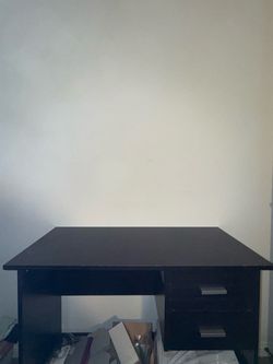 Desk with two drawers