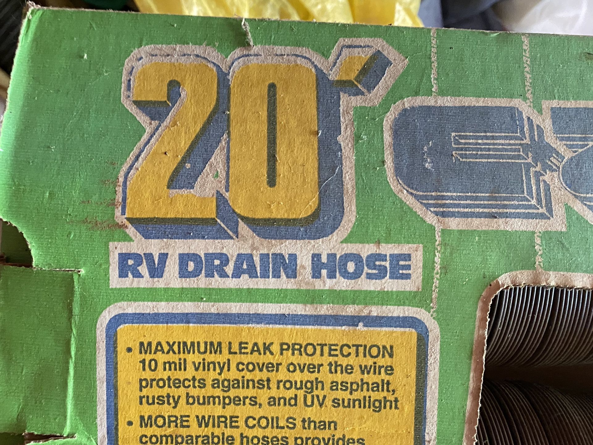 RV Drain Hose 20’