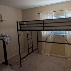 Loft bed “for adults”, disassembled and back in original box - Pick up - long heavy box