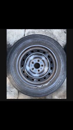 1 X 215/65r16 5x4.5 5x114.3 Stock Civic Camry Accord Crv rim Wheel Tire!!!!!!!!