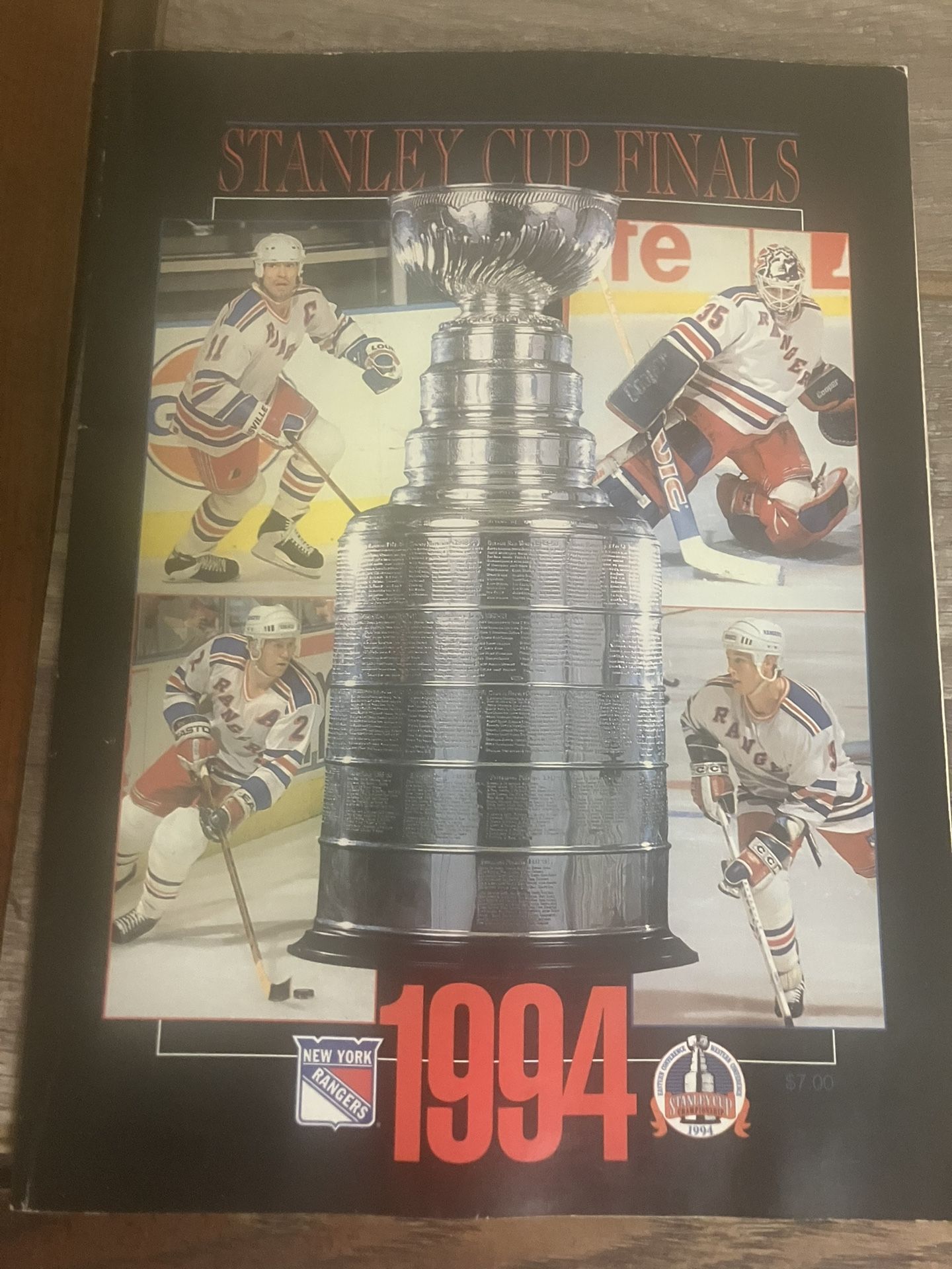 1994 NEW YORK RANGERS STANLEY CUP PROGRAM