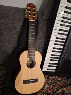 SLIGHTLY USED/LIKE NEW (NO SCRATCHES): YAMAHA Guitalele 6 String Nylon (with soft case) - CASH ONLY, PUBLIC MEET